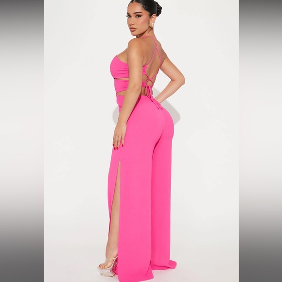 Pink Jumpsuit - Picture 2 of 5
